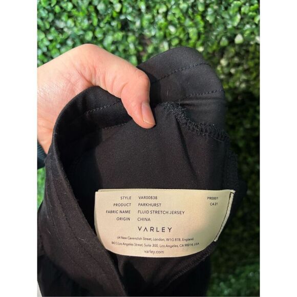 VARLEY Black Parkhurst Joggers Size XS - Picture 5 of 6